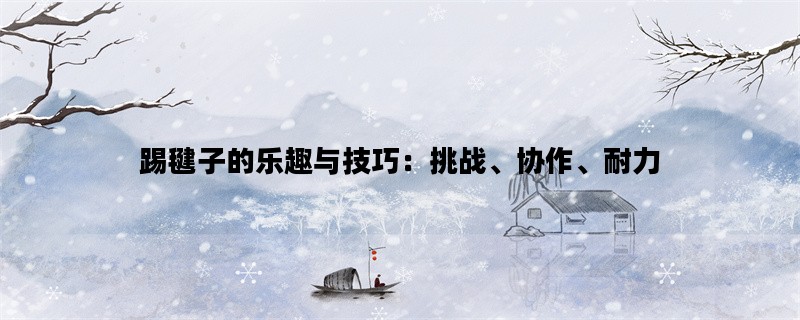 踢毽子的乐趣与技巧：挑