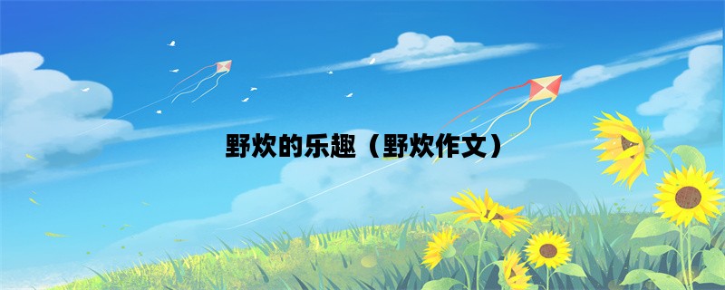 野炊的乐趣（野炊作文）