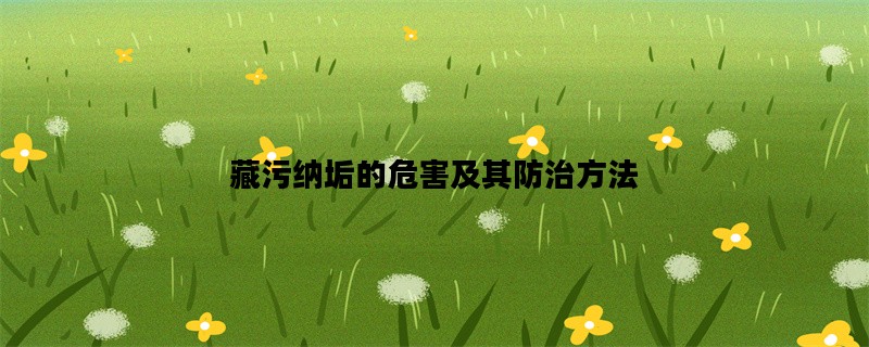 藏污纳垢的危害及其防治